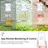 Zigbee Temperature Sensor Controller with Waterproof Probe, Tuya App Remote 16A Smart Switch (Zigbee Hub Needed)
