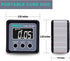 Digital Angle Gauge, eOUTIL Mini Digital Level Protractor with V-Groove Magnetic Base for Woodworking