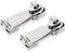 2 Pcs 3 Inch Marine Grade Door Hasp, 316 Stainless Steel Heavy Duty Swivel Safety Hasp with Padlock Eye Mount