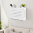 BEARUT Router Shelf Wall Mount WiFi Router Storage Box Modem Cable Cover Organized Power Strip Cable Management Hider
