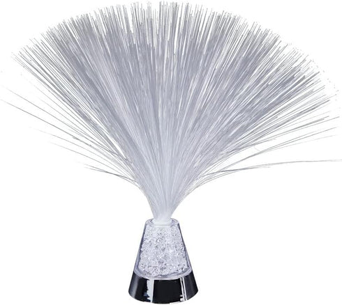 CXVX 13.5" Colour Changing Fibre Optic Crystal Lamp - Mood Lamps for Bedroom Living room study room, Fiber Optic Night