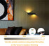 -2 Pack Motion Sensor Wall Light with Remote Control, Rechargeable Magnetic Wall Light, Wireless Motion Sensor Light