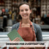 LINTRU Oversized Server Book, Expandable & Zipper Pockets Server Books for Waitress, Double Reinforced & Wear-Resistant