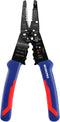 WORKPRO 8-Inch Wire Stripper, Multi-Tool Wire Cutter for Stripping, Cutting & Crimping, W091033AE