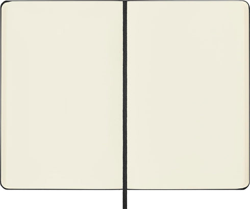 Moleskine Classic Notebook, Hard Cover, Medium (4.5" x 7"), Plain/Blank, Black, 208 Pages
