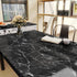 YENHOME Black Marble Contact Paper for Countertops Black Marble Wallpaper Peel and Stick Countertops Contact Paper 17.7"X118" Glossy Marble Peel and Stick Wallpaper for Bathroom Counter Top Covers by YENHOME