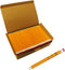 SKKSTATIONERY 200 Count Pre-sharpened #2 Pencils, 2 HB Lead Bulk Box Pencil, Pencils No. 2, Yellow Pencils with Erasers, number 2 pencils for classroom office Supplies, Writing, Drawing and Sketching by SKKSTATIONERY