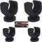 Pmsanzay Magnetic Base Mount, Flashlight Mounting Brackets, Strong magnets and Flexible clamp, Round