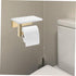 Wall-Mounted Toilet Paper Holder - Sturdy Stainless Steel Rack