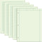 Seajan 5 Pcs Engineering Computation Pad, 8.5 x 11 Inches, Graph Paper Notebook, 100 Sheets/Pack for Engineers