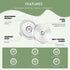 Screws,130lbs+ Countersunk 10 Pack Neosmuk Magnets with Heavy Duty Rare Earth Neodymium Mounting Magnets with Holes