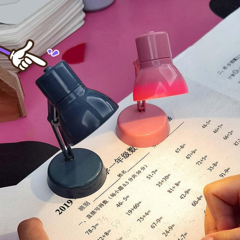 generic Mini Table Lamp Portable Foldable LED Night Light Eye Protection Desk Lamp Study Reading Book Lamps for Home