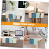 8pcs SHOWERORO Desktop Storage Box Rolling Cart Cup Holder Hanging Organizer Cups Desk Space Storage Bins Portable Bin