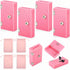 CroBlissful 4 Sets Pink Money Bank Acrylic Box for Gambler Winner Bank