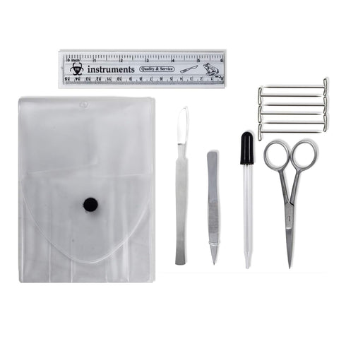 64 Dissecting Kit - Basic 5.25" & 7.25" - Translucent