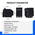 15 Amp Breaker, CNAODUN 2 Pole Circuit Breaker 120/240VAC 10KA Plug-in Mount