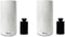 White Labels for Monarch Paxar 1131 One-Line Price Gun, 2 Sleeves, 16 Rolls Pricemarking with 2 Ink Rolls