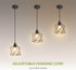 1xE26 120V 2 Pack ASD Black Pendant Light Fixture - ETL Modern Pendant Lights Kitchen Island, Industrial Hallway