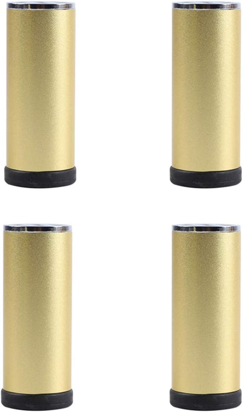 PLLJIAXUAMCLNAA 4PCS Aluminum Alloy Sofa Leg, Adjustable Cabinet Legs, Metal Furniture Support Legs,