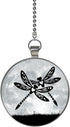 Moonlit Dragonflies Glow in the Dark Double Sided Ceiling Fan and Light