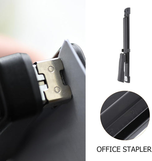 Tofficu Desktop Stapler - One Finger Stapler, Standard Reach for School Stationary and Book Binding