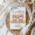 Congratulations Twins Greeting Card - New Baby Announcement