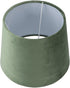 E27 E14 Small Fabric Lamp Shade Dual Use Hand Crafted for Table Floor Light Eye Care Bedroom (OD Green)