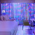 Generic 100 8 LED Colorful Curtain Light for Party/Wedding/Festival/Christmas,Window Blinking String Light