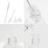 STARSIDE 12 Pack 120 ml Clear Glass Spray Bottles with Fine Mist Sprayer & Dust Cap for Essential Oils