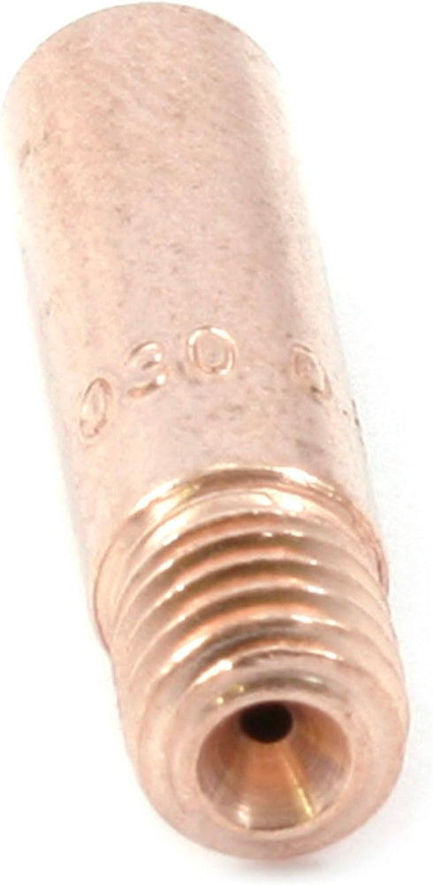 Forney 60171 Contact Tip For Mig Welding, Tweco Binzel or Clarke, .030, 4-Pack,Copper, 0.03
