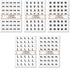 Size Stickers for Clothing, Pack of 2000 Round Self-Adhesive 3/4" Labels, Includes XS S M L XL Clothing Size Stickers