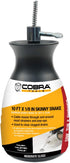 Cobra Enterprises 00710 Skinny Snake Drain Cleaner, Black