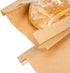 Gusset Packaging 9 1 5/8 11 7/8 100 Pack KBB4 ClearBags Natural Kraft Paper Bread Bag with Full Length Window
