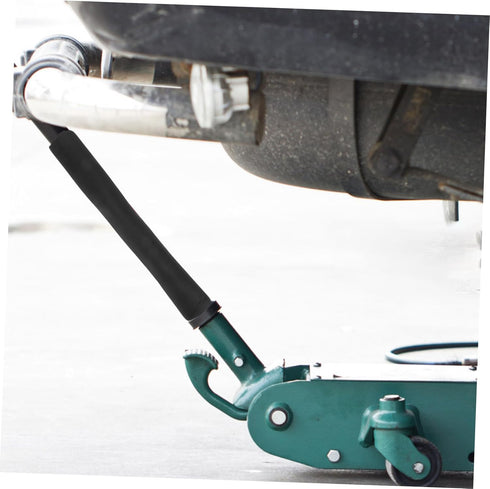 2pcs Jack Handle Cover Horizontal Jack Pole Cover Horizontal Handle Cover Pole Accessories 3 Ton Floor Jack Handle Cover Floor Handle Square Hole Protector