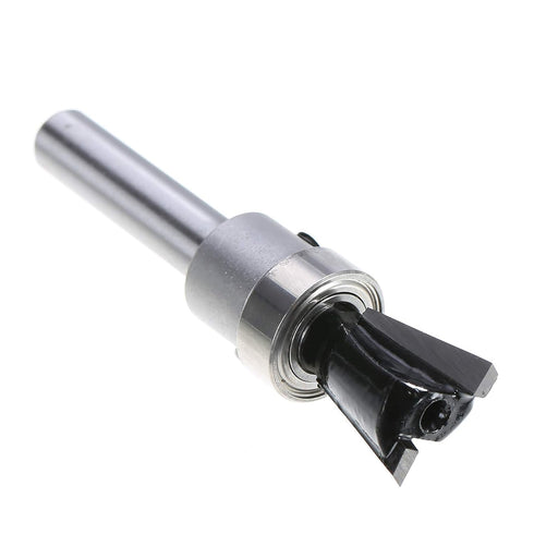 1/4" Shank Dovetail Router Bit, 10 Degree Wood Milling Cutter Tool for Furniture Building Cabinet Making