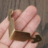 8Pcs Right Angle Brass Box Corner Protector - Corner Braces Hardware for Desk Edge Guards, Wood Jewelry Box