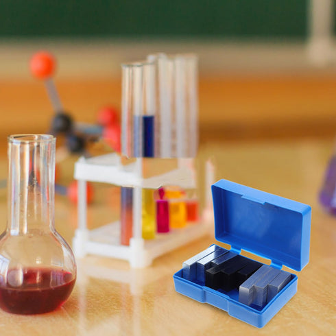 1.96X0.78X0.39 Inches Mobestech Density Experiment Kit with Aluminum and Iron Blocks for Accurate Material Density