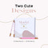 Markt Mini Pencils for Bridal Shower Games, White and Pink Baby Shower Pencils with Gold Foil Heart