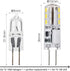 G4 LED Bulb 12V ac/dc Bi-pin Base Landscape Light Bulbs - 10W Replacement Halogen JC Bulb - Daylight White 6000K - 10