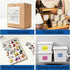 ZGBGCL 40 8.5" 11" ZGBZCL Sticker Paper for Inkjet Printer Sheets x Matte Full Sheet Labels, Tear-Resistant Sticker