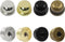 Biaungdo 8 Pack Metal Lamp Finial Cap Knob, Lamp Shade Screw Cap Top