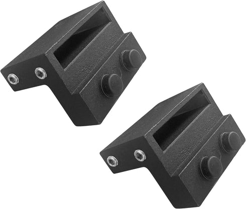 2PCS Barn Door Stopper for Sliding Barn Door Hardware Accessories, Fits Track Width 1-7/16 in-1-5/8 in