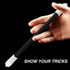 Penspinning Pens Travel Mod, Black Nonslip Coated Spin Stick for Beginner Pen Spinning