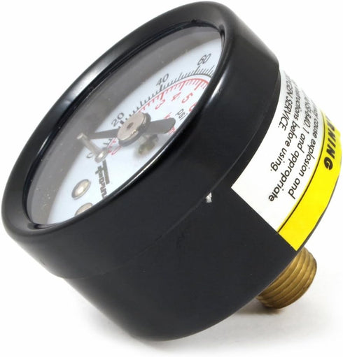 Forney 75565 Pressure Gauge, 1-1/2-Inch Face, 1/8-Inch NPT, 0-160 PSI