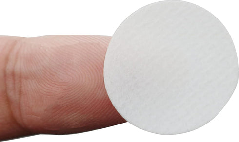 YHXiXi 2 64PCS 20mm Pieces Synthetic Filter Paper Stickers Filter Disc Mushroom Filter Disc Mushroom Applied Under Wide