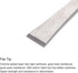 uxcell 10mm Wood Chisels Carving Knife, 45# Carbon Steel Flat Tip Graver, 165mm (6.5-Inch) Length, Chrome Plated