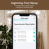 800LM Tunable-White Wi-Fi Smart Light Bulb, Dimmable, Works with Alexa & Google Assistant, 2700K-6500K, 2-Pack