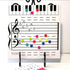 DIAND Magnetic Dry Erase Board, Note Reading Board for Music Lessons, Best Gift for Music Teacher
