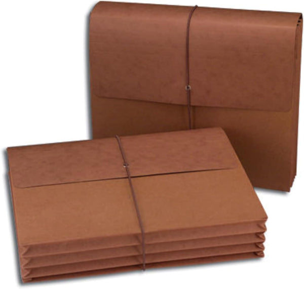 Smead Redrope Expanding File Wallet, Flap and Cord Closure, Letter Size, 10 per Box (72088)