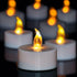 Tea Lights Battery Operated Candles, LED Tea Lights Flameless Candles, 200+ Hours Flickering Fake Tealights for Wedding